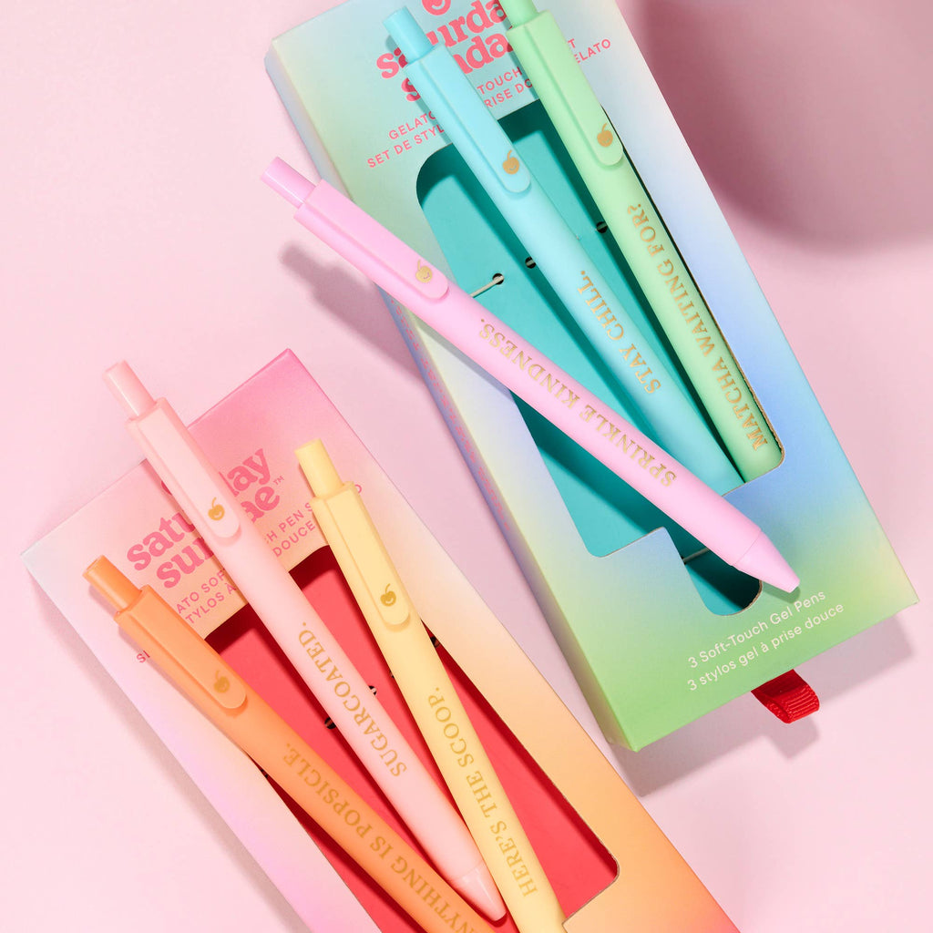 Tutti-Frutti Gelato Pen Set