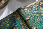 Mini Emerald Flower Hardcover Journal