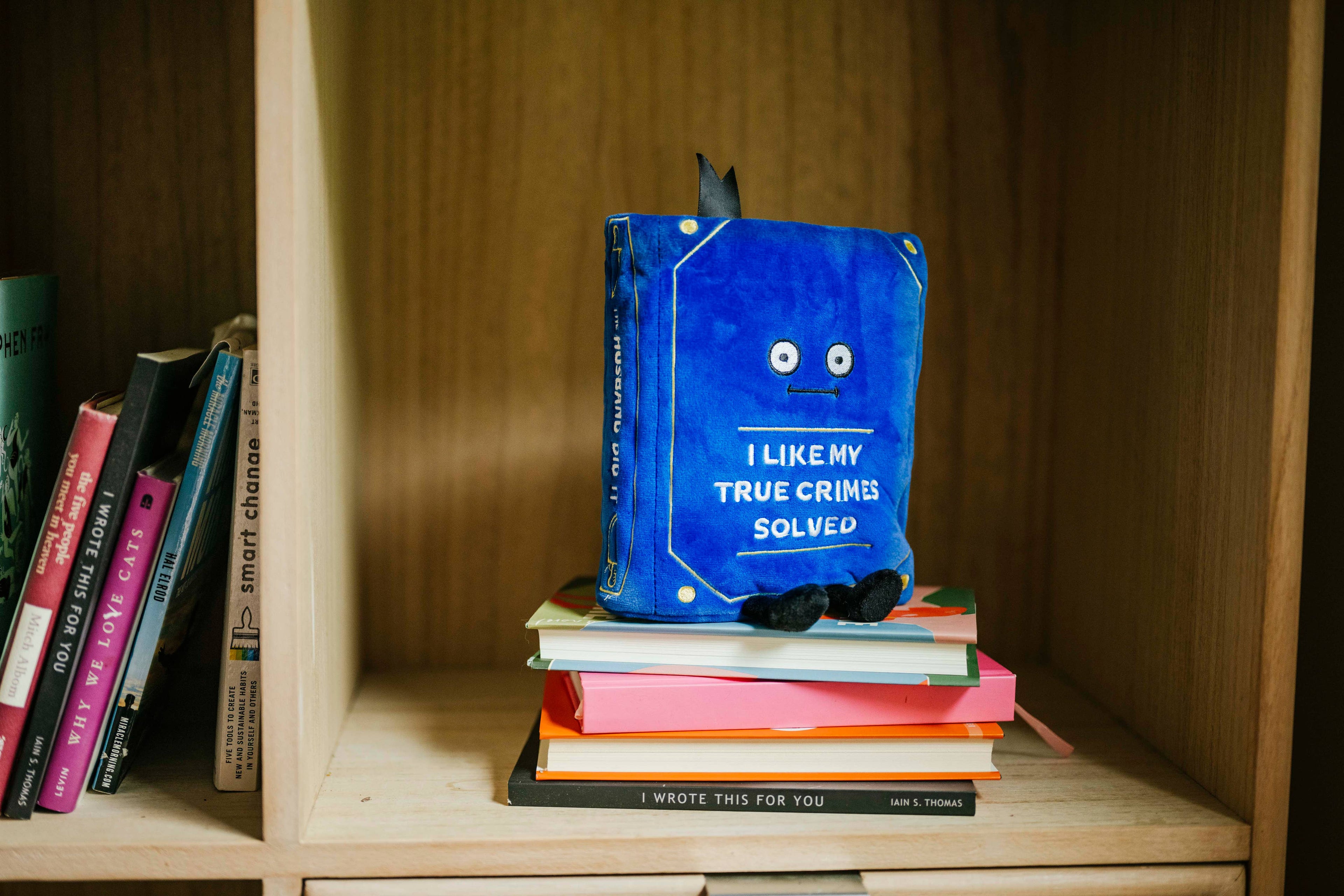 Plush Book True Crime Solved