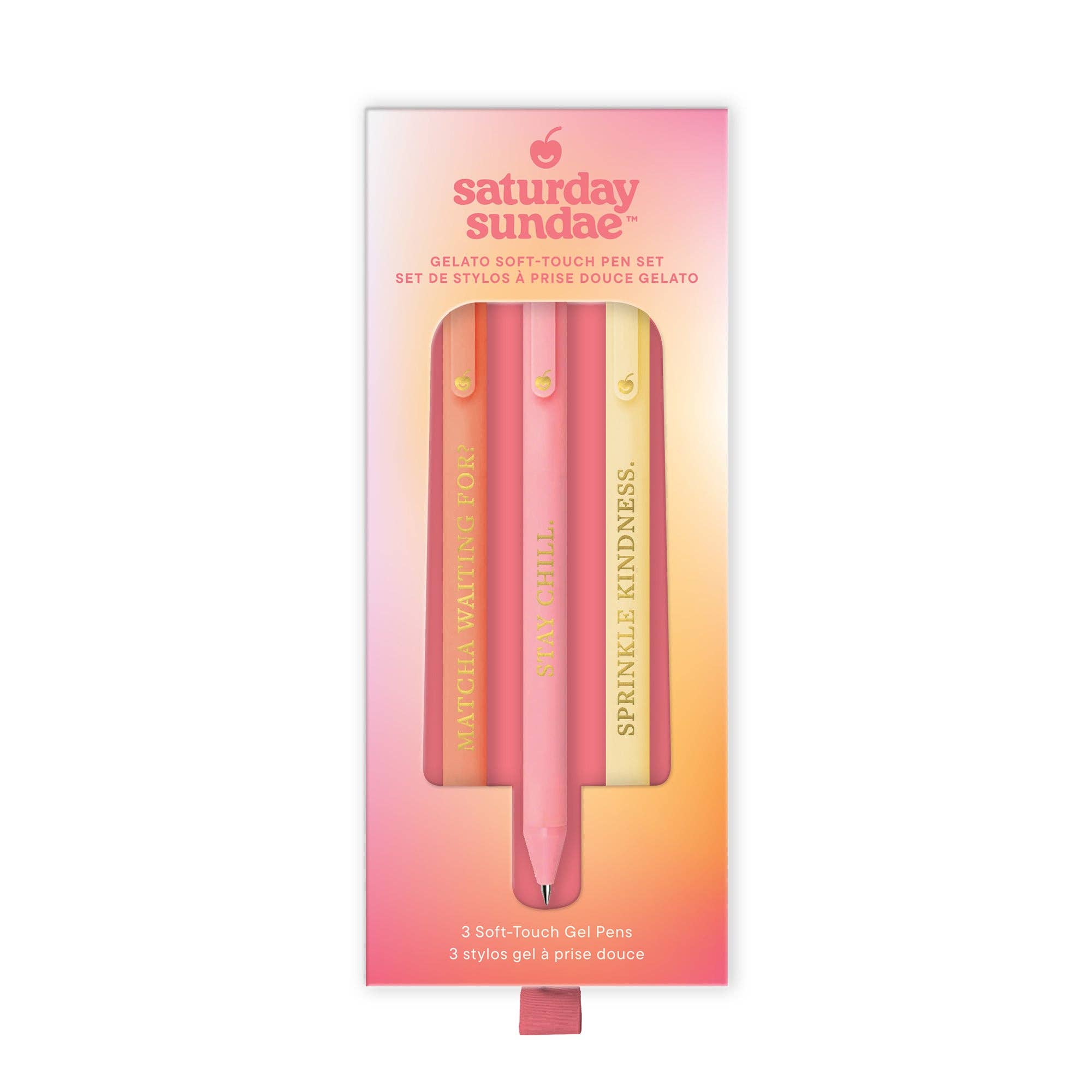 Tutti-Frutti Gelato Pen Set