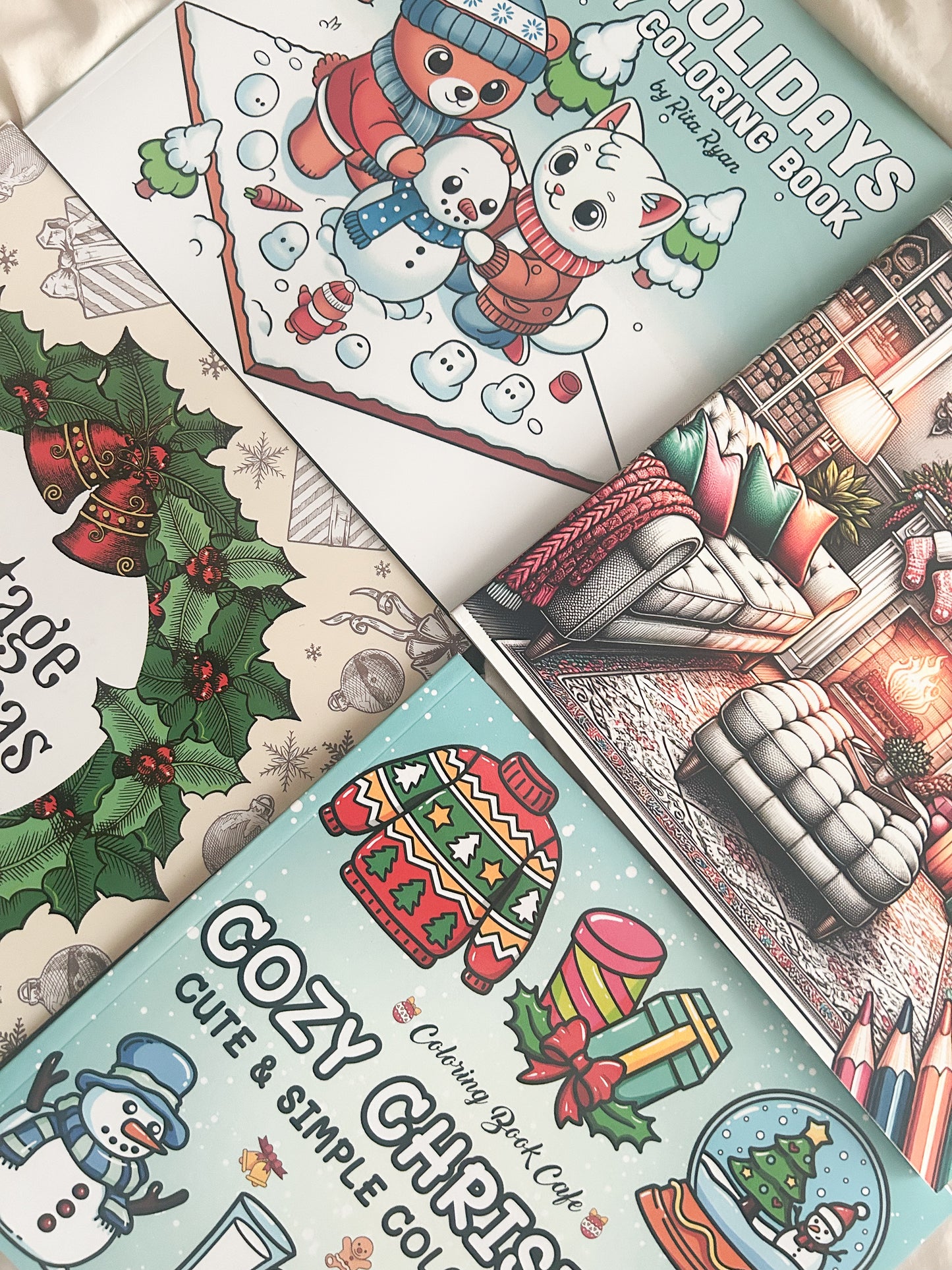 Date With a Coloring Book-Christmas Edition