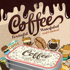 Coffee Stickers Tin Can