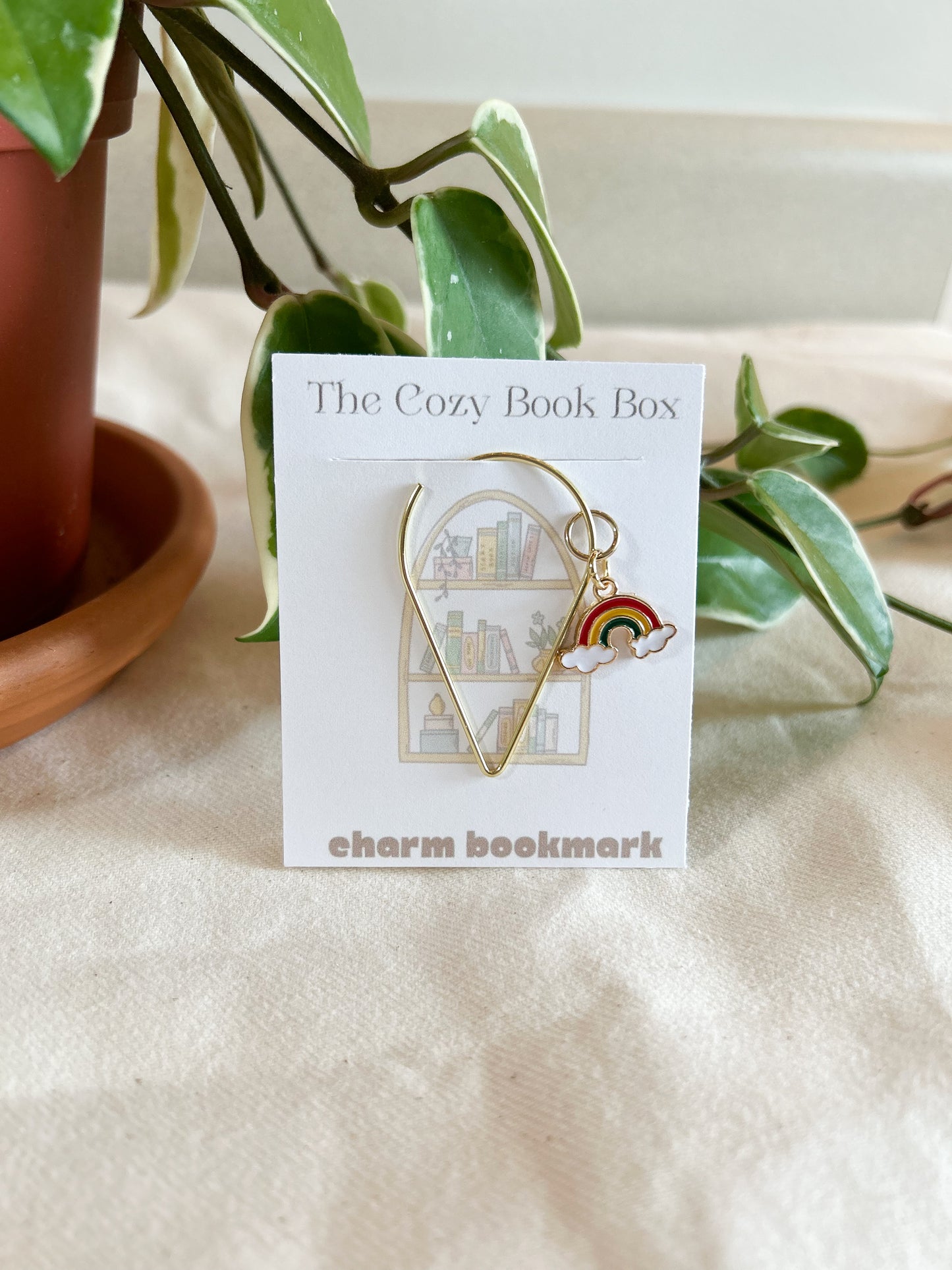 Rainbow Charm Bookmark