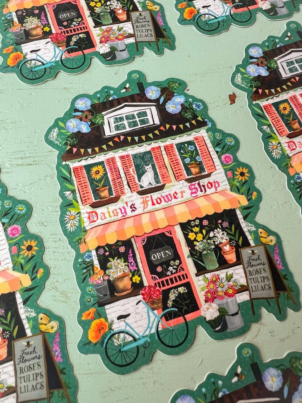 Flower Shop Sticker - Matte