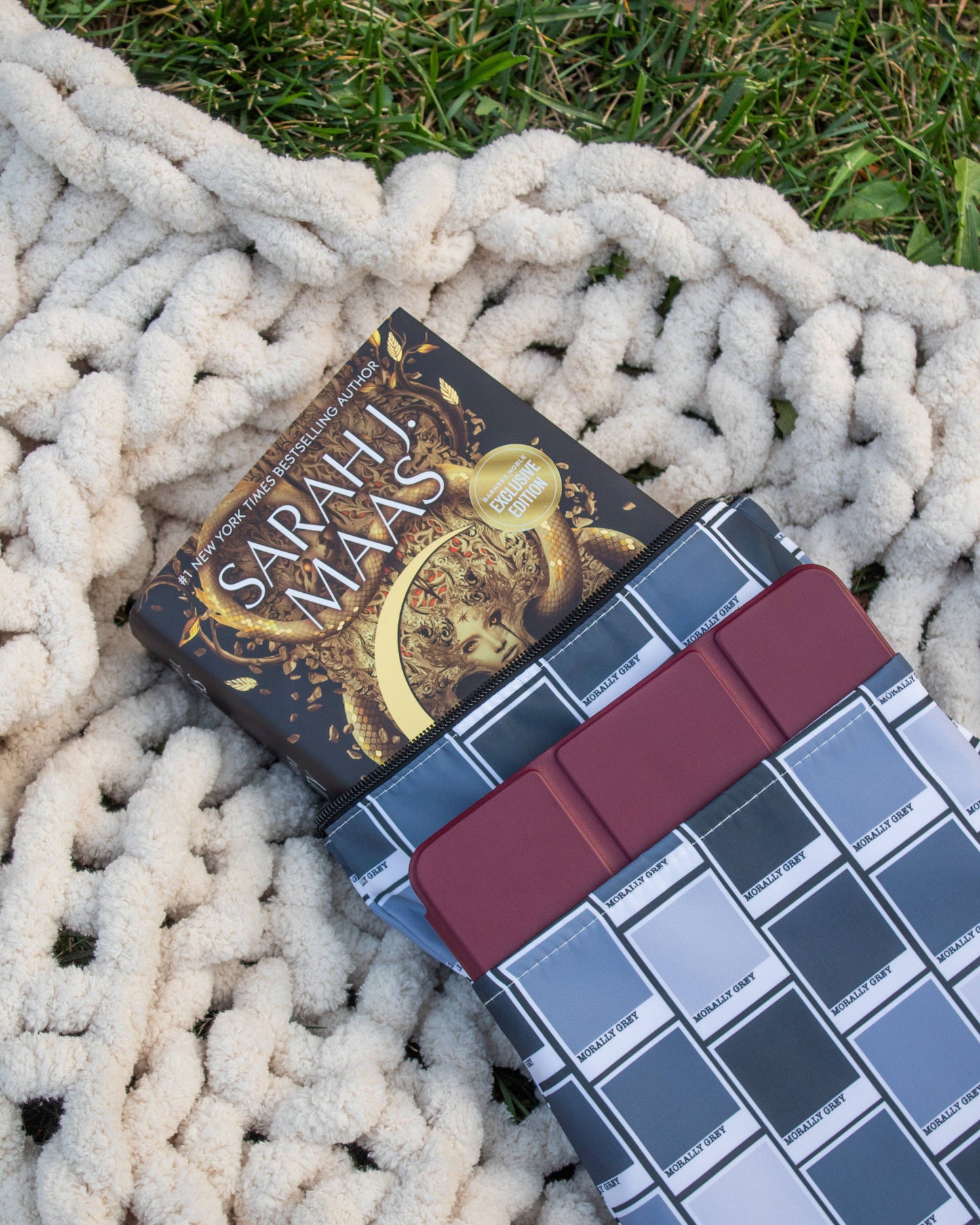 Morally Grey Book / Tablet Sleeve