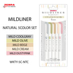 Zebra MildLiner  Highlighter 5 Color Set