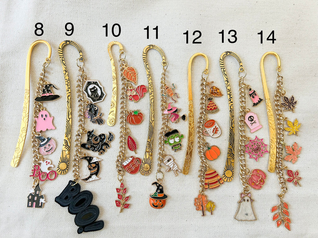 Fall/Halloween Hook Bookmarks