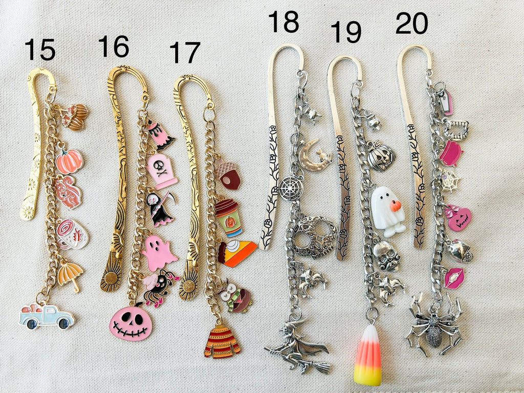 Fall/Halloween Hook Bookmarks