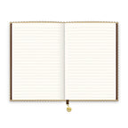 Vanilla Bean A5 Spumoni Swirls Scalloped Journal