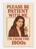 Be Patient With Me Sticker 