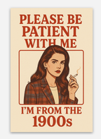 Be Patient With Me Sticker 