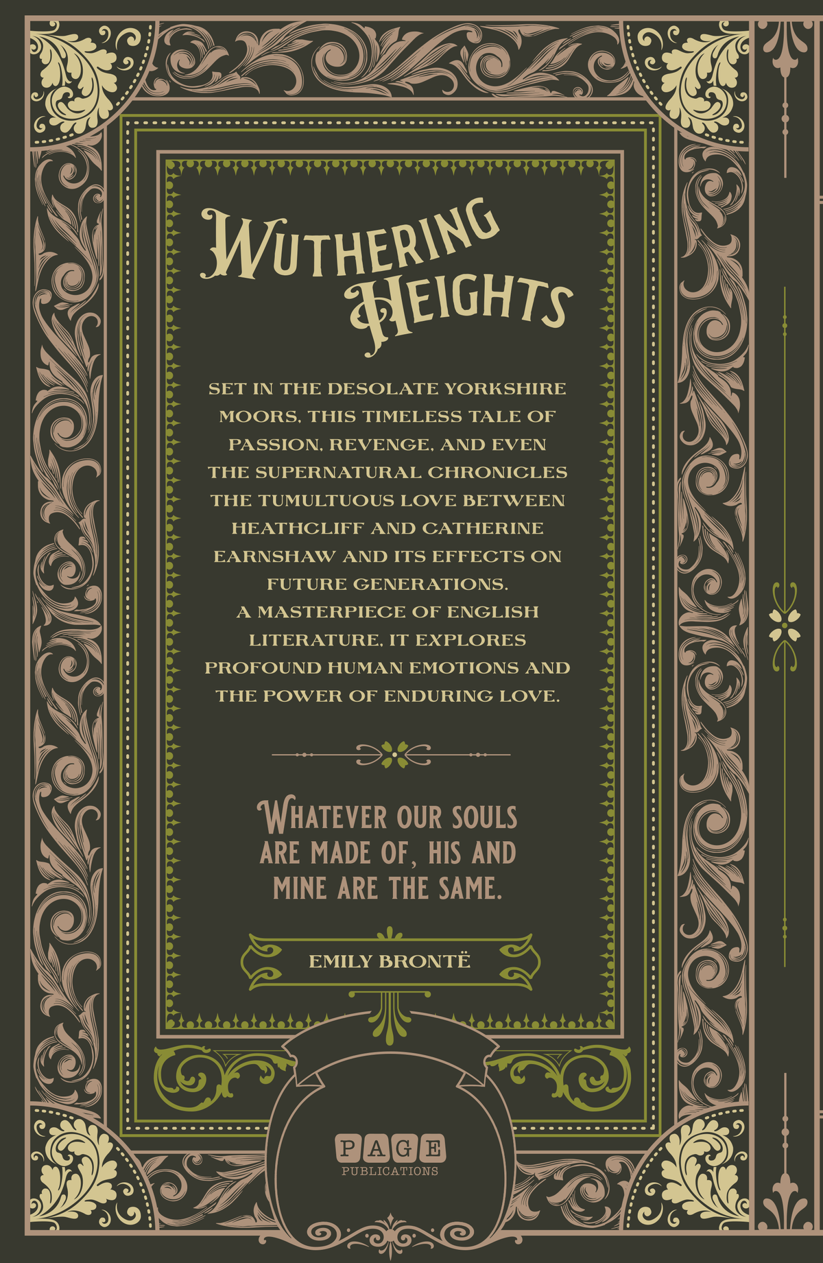 Wuthering Heights (Deluxe Hardcover)