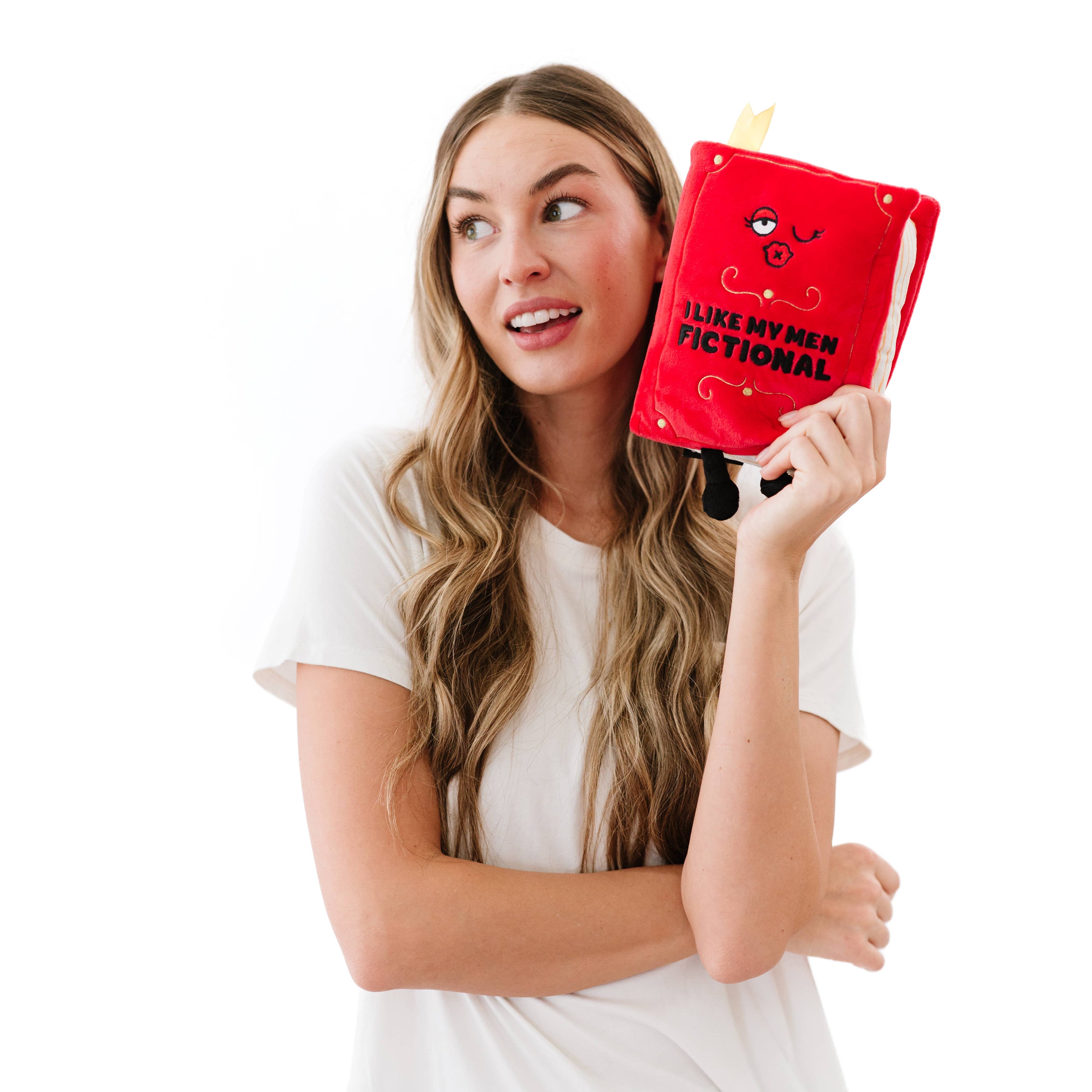 Book Boyfriend Plush