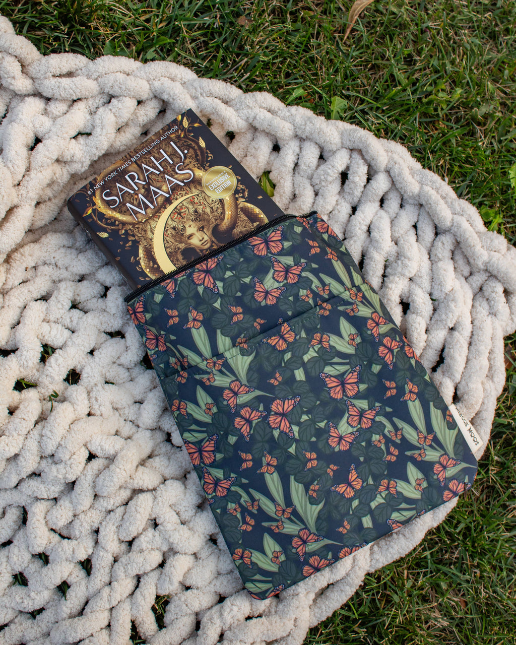 Butterfy Garden Book/Tablet Sleeve