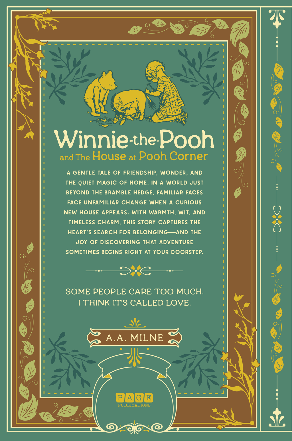 Winnie-the-Pooh & The House at Pooh Corner -Deluxe Hardcover