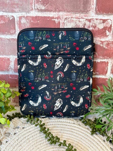 8x10 Skull Mystic Book Sleeve | Book Sleeve | Kindle Storage