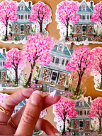 Bookstore Clear Sticker