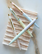 Retro Pen Set of Four | Pastel Rainbow