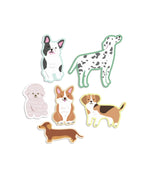 Dogs Flake Stickers