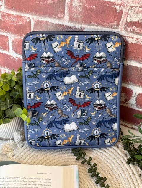 8x10 Dragon Book Sleeve | Book Sleeve | Kindle Storage