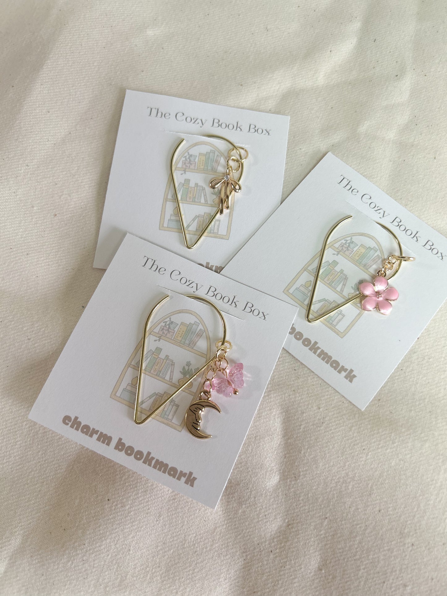 Pretty in Pink Bookmark Set