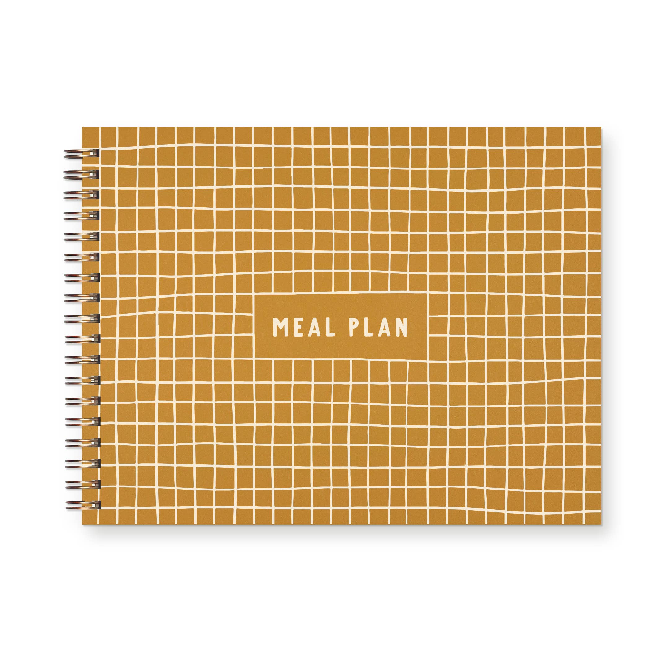 Hand-Drawn Grid Meal Planner