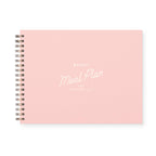 Retro Weekly Meal Planner in Sunset Pink