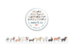 Party Dogs Masking Tape