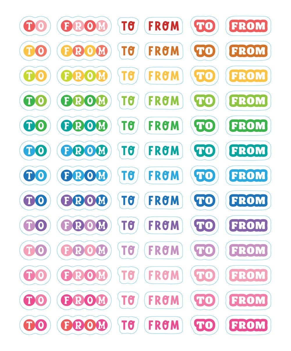 So. Many. Snail Mail Stickers.