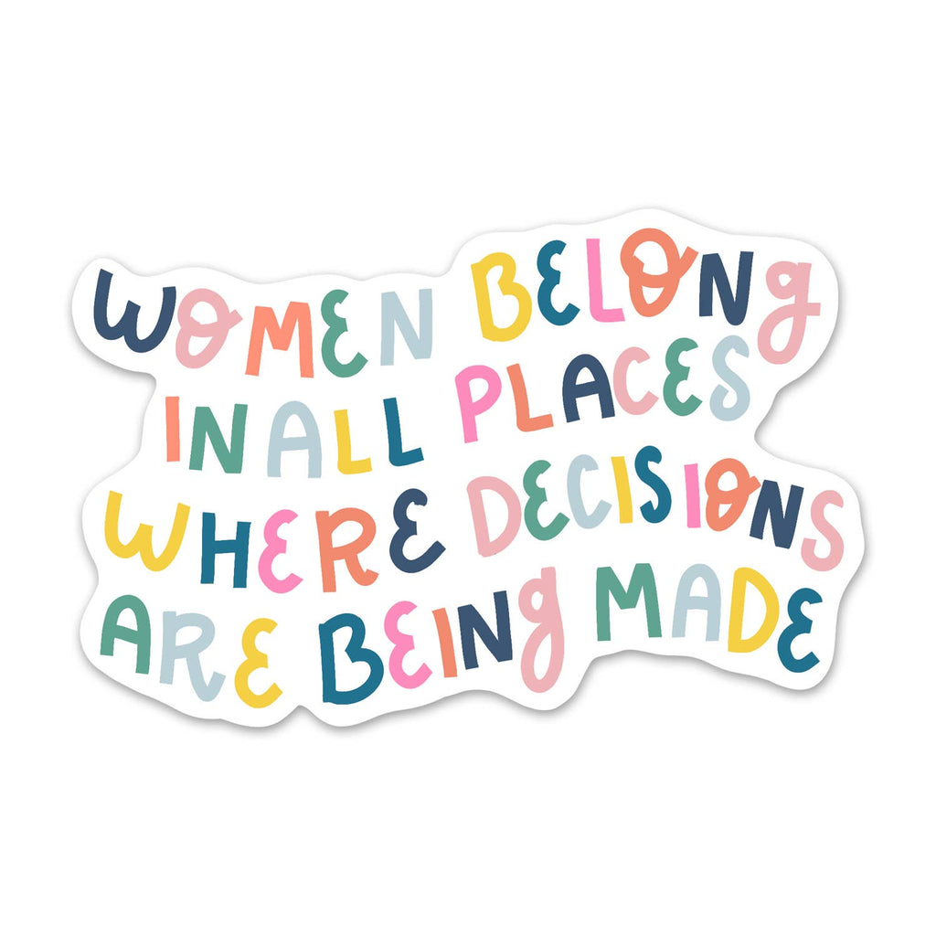 Ruth Bader Ginsburg Feminist Sticker