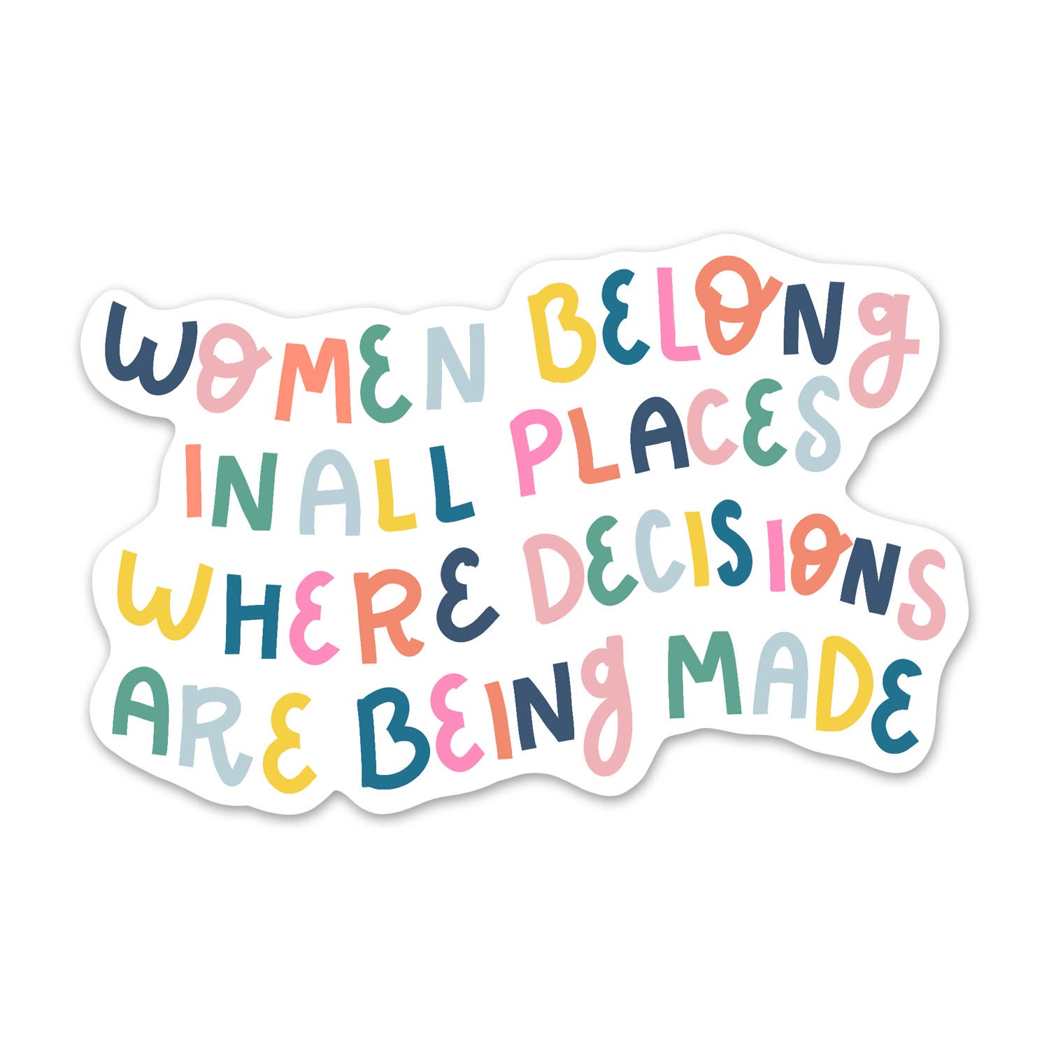 Ruth Bader Ginsburg Feminist Sticker
