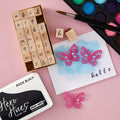 Hero Arts Lowercase Script Letter Wood Stamps