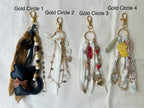 Whimsical Moon Purse Charms