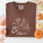 All Booked for Fall Tshirt