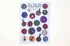 Potions Faux Wax Seal Stickers