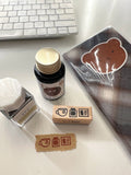 Cozy Ink Sesh Wooden Stamp