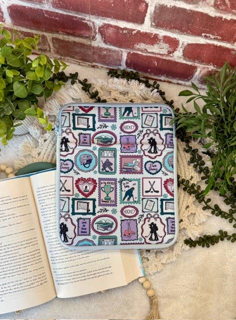 8x10 Hockey Book Sleeve | Book Sleeve | Kindle Storage