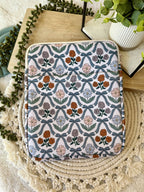 8x10 Floral Book Sleeve | Book Sleeve | Kindle Storage