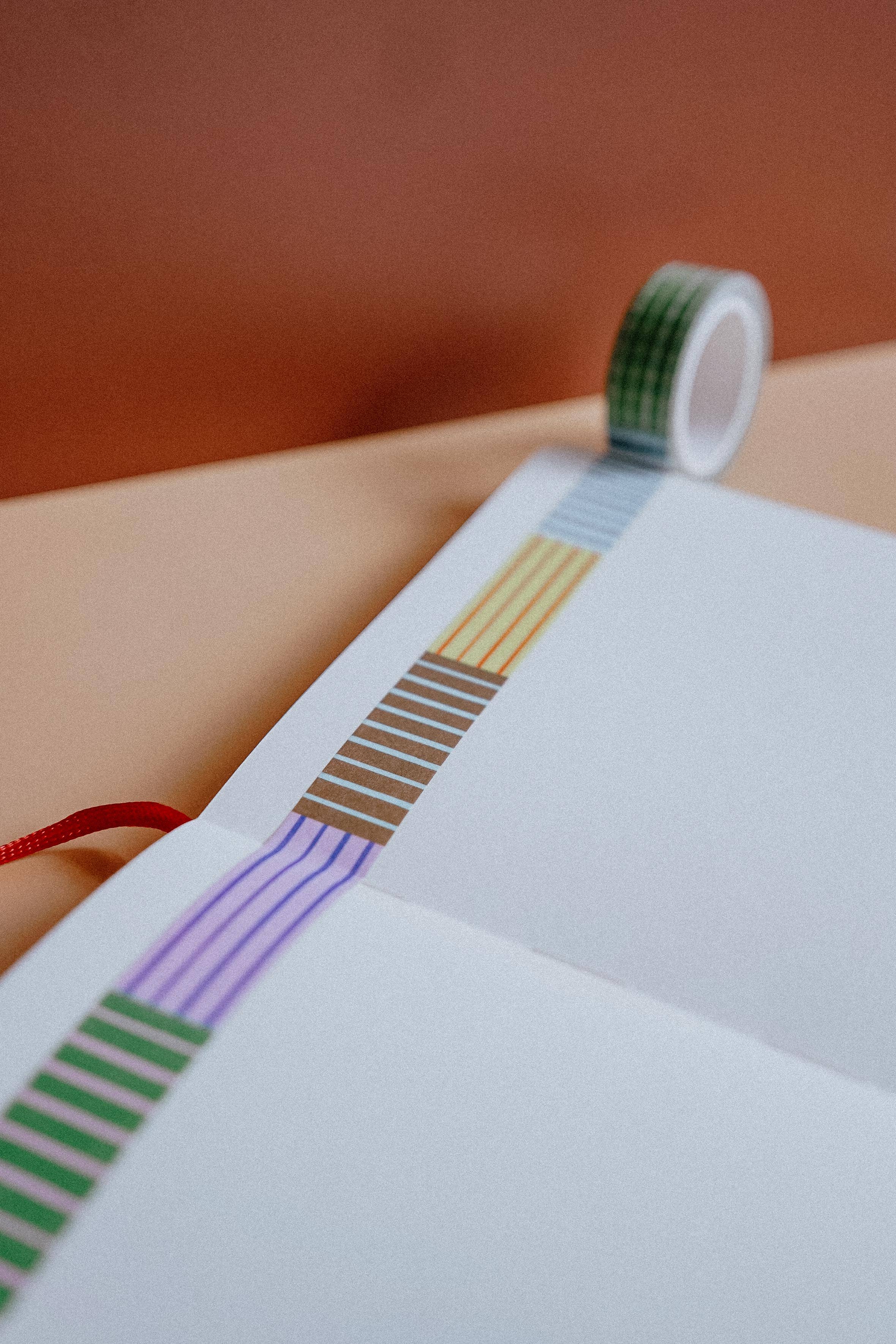 Colorful Stripes Washi Tape