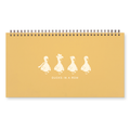 Ducks In A Row Undated Weekly Planner