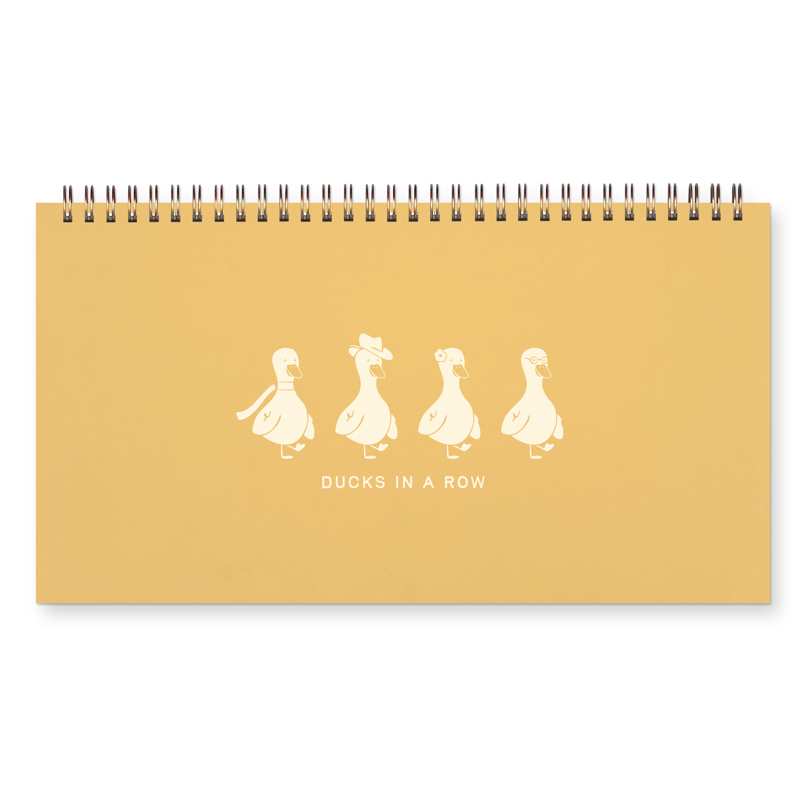 Ducks In A Row Undated Weekly Planner