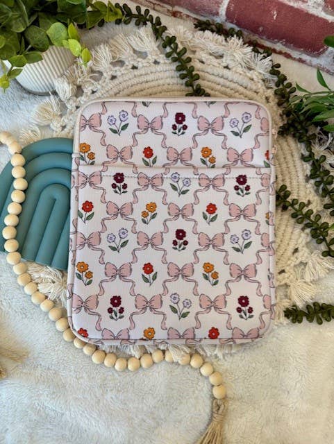 8x10 Floral Book Sleeve | Book Sleeve | Kindle Storage