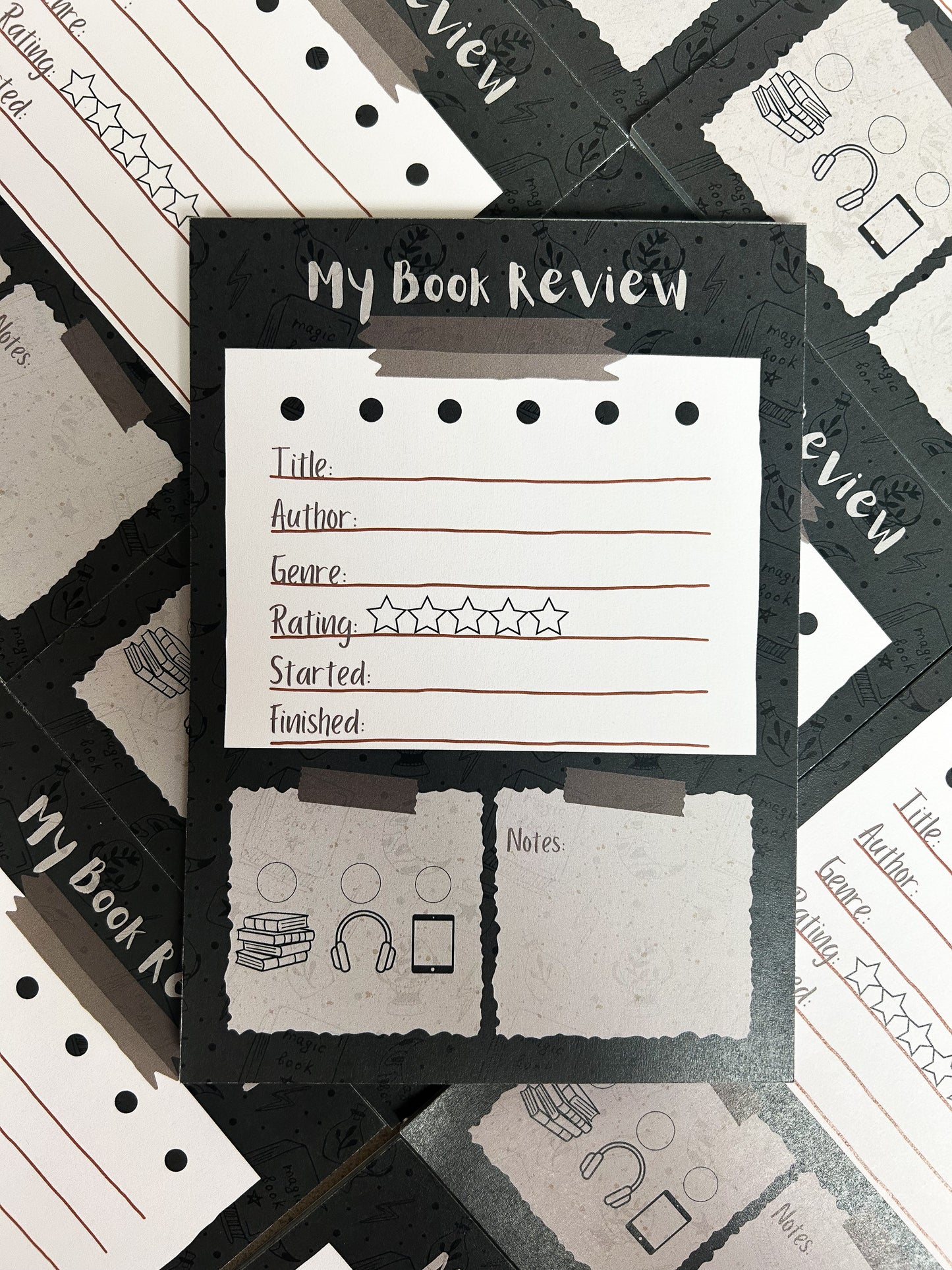 Onyx Book Review Notepad