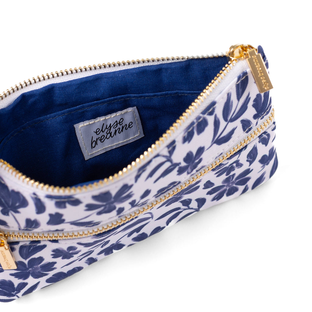 Porcelain Floral Pencil Pouch