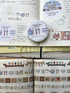 Baking at home washi tape