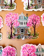 Bookstore Clear Sticker