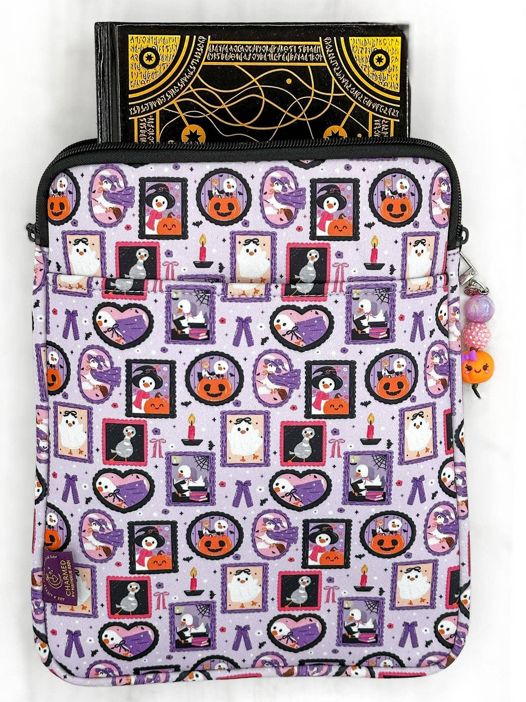 Silly Spooky Goose Book Sleeve