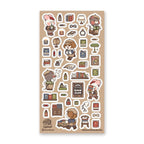 Cutie Book Club Sticker Sheet
