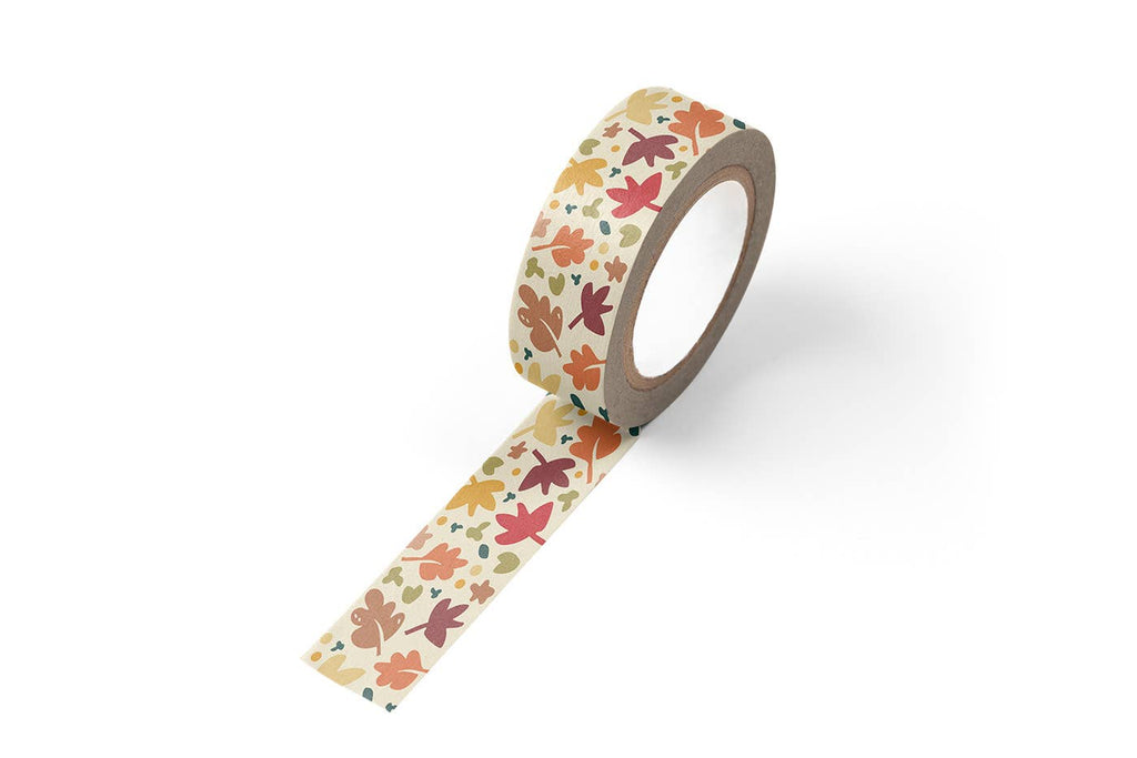 Falling Leaves Pattern Washi Tape
