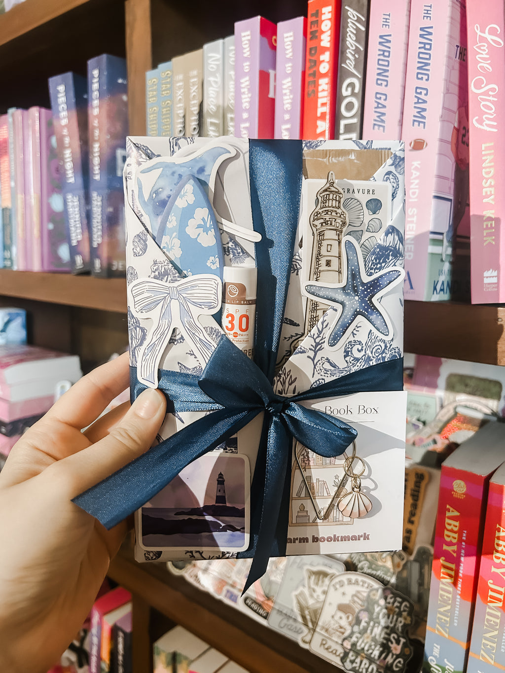Beach Themed Blind Date With a Book